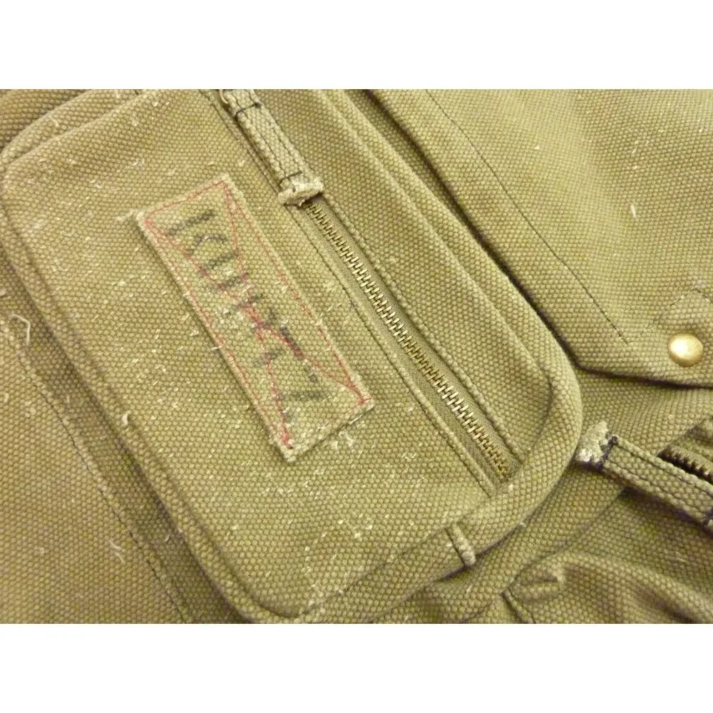 Vintage Kurtz Heavy Canvas Utility Bag Gorpcore Messenger Crossbody Pouch